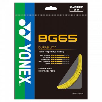 Yonex BG 65 Yellow - Box